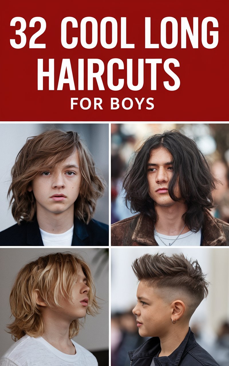 Cool Long Haircuts For Boys