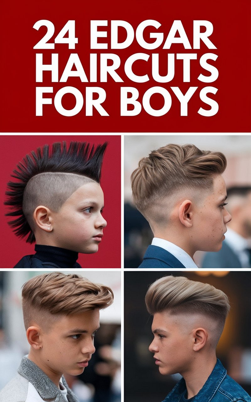 24 Edgar Haircuts For Boys